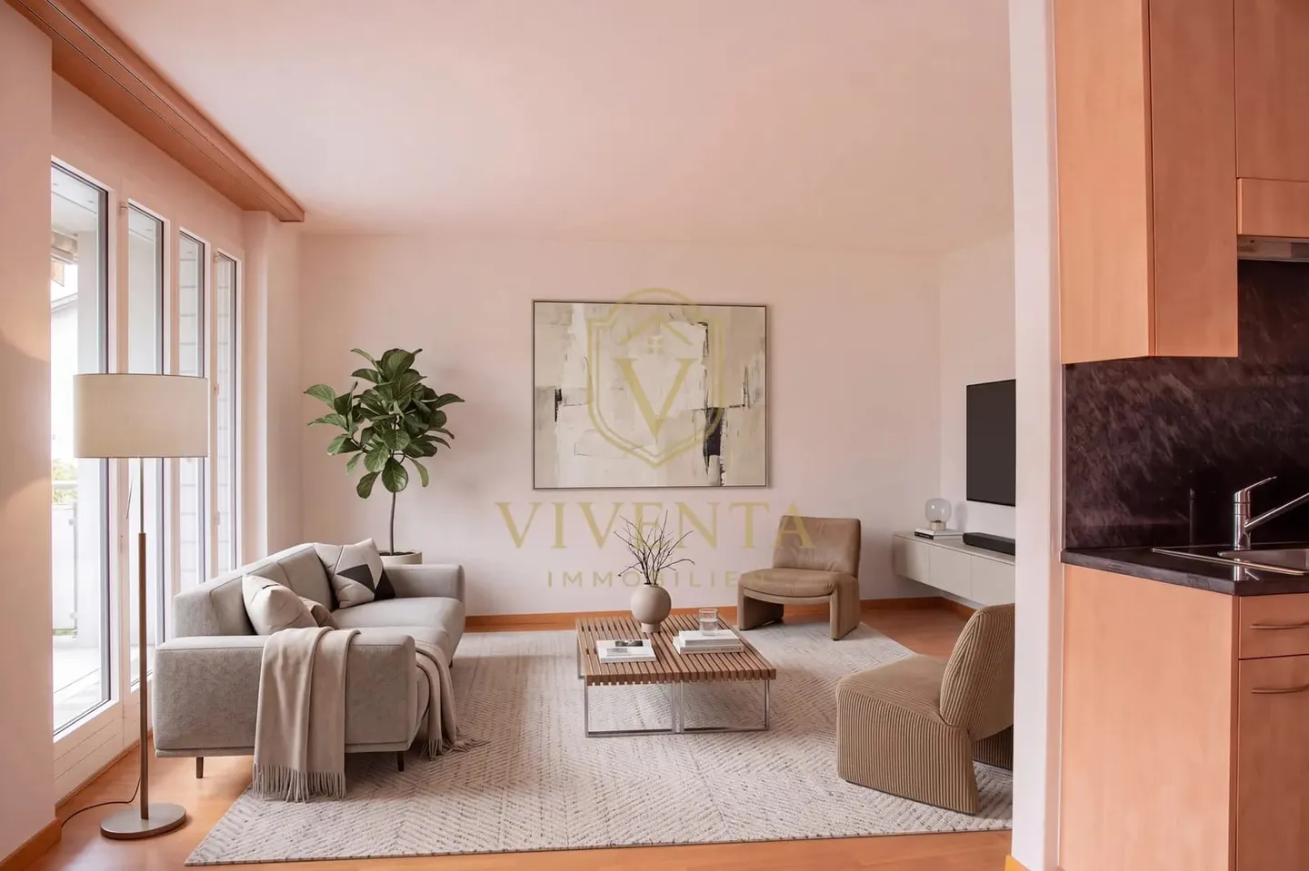 Situé au centre, vivre spacieux - Photo 1 sur 9