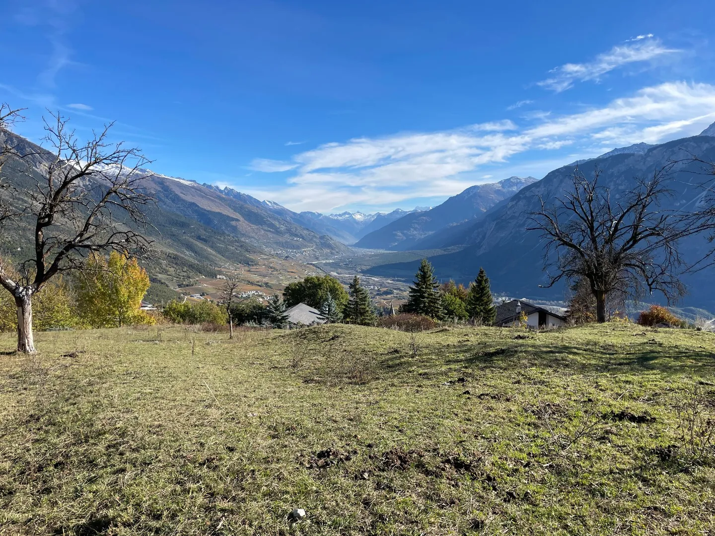 Wunderschönes Doppelhaus-Chalet zu bauen mit atemberaubendem Blick auf die 4000 Walliser - Foto 6 von 6