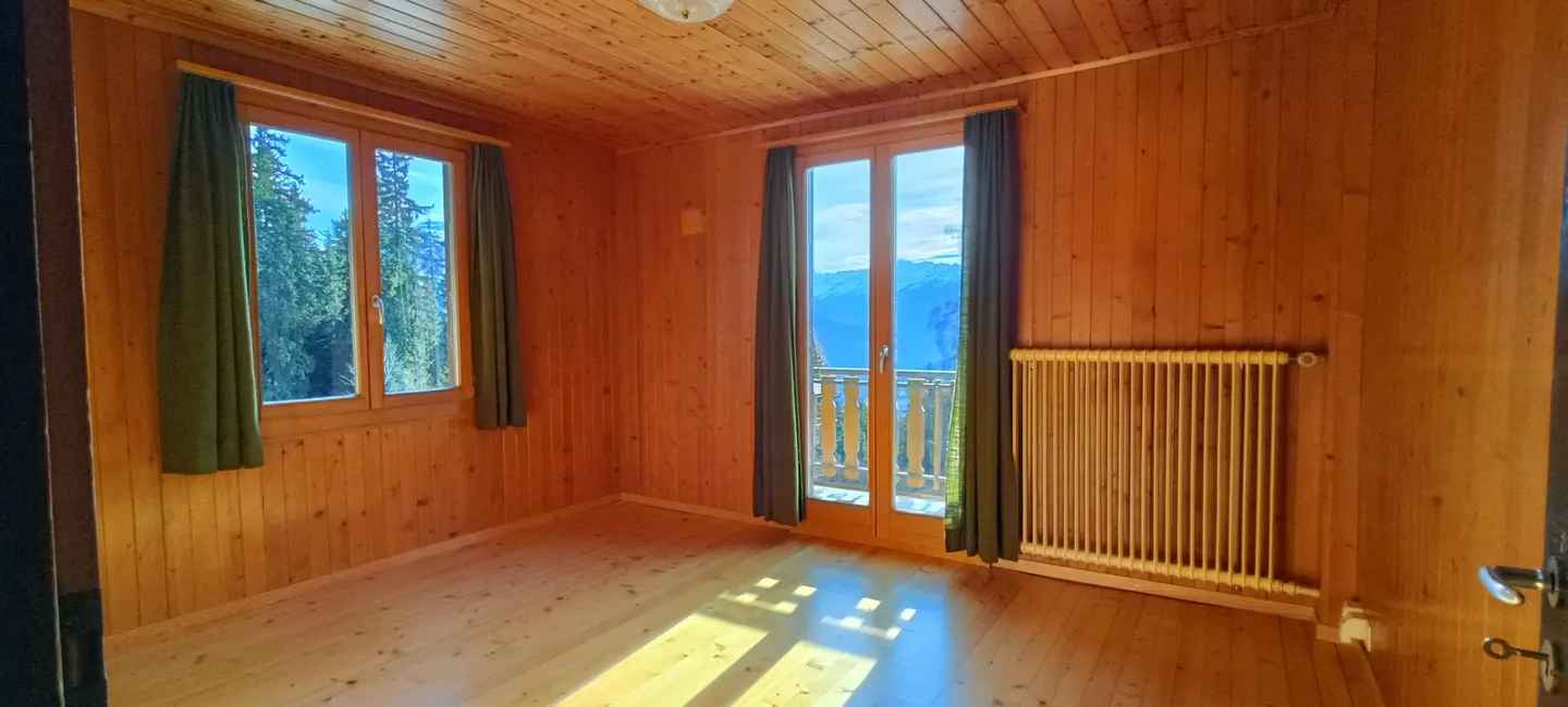 Grande chalet in un'oasi di pace alle porte di Crans-Montana - 2 appartamenti - Alto potenziale - Foto 8 di 11