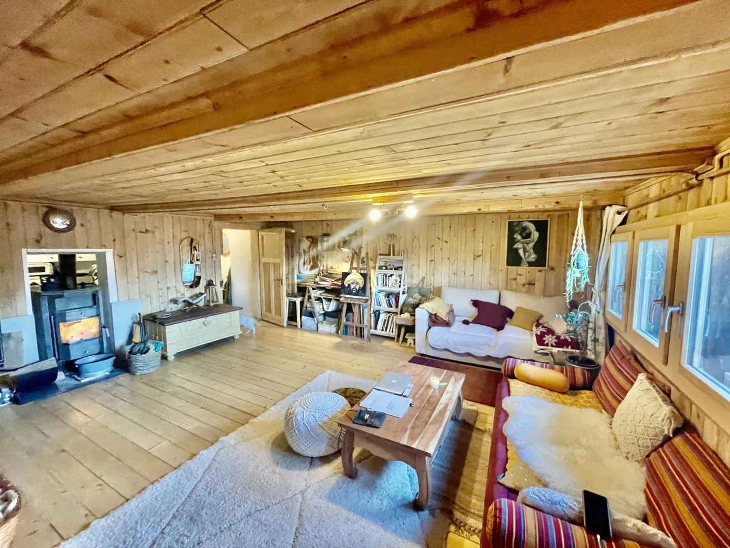 Charmante renovierte Penthouse-Wohnung mit Garten - Foto 3 von 10