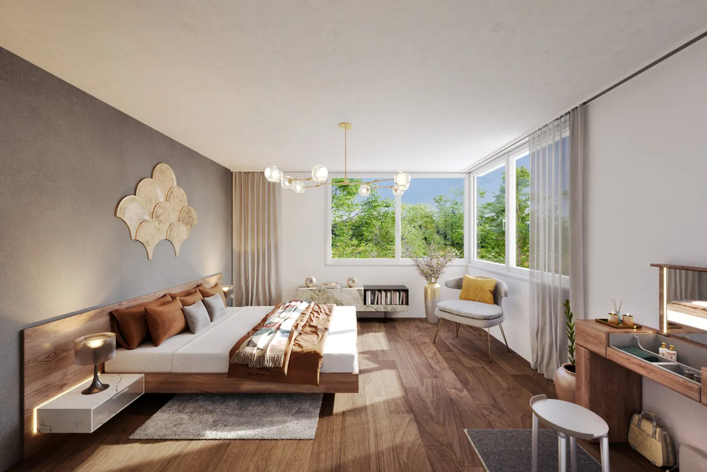 Phase 2 - Viane: große Minergie-Villen mit 7 Zimmern von hohem Standard - Foto 8 von 13