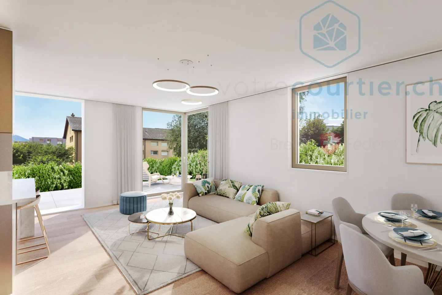 Neue zeitgenössische Villa an der Seite - Bau läuft - Foto 6 von 13