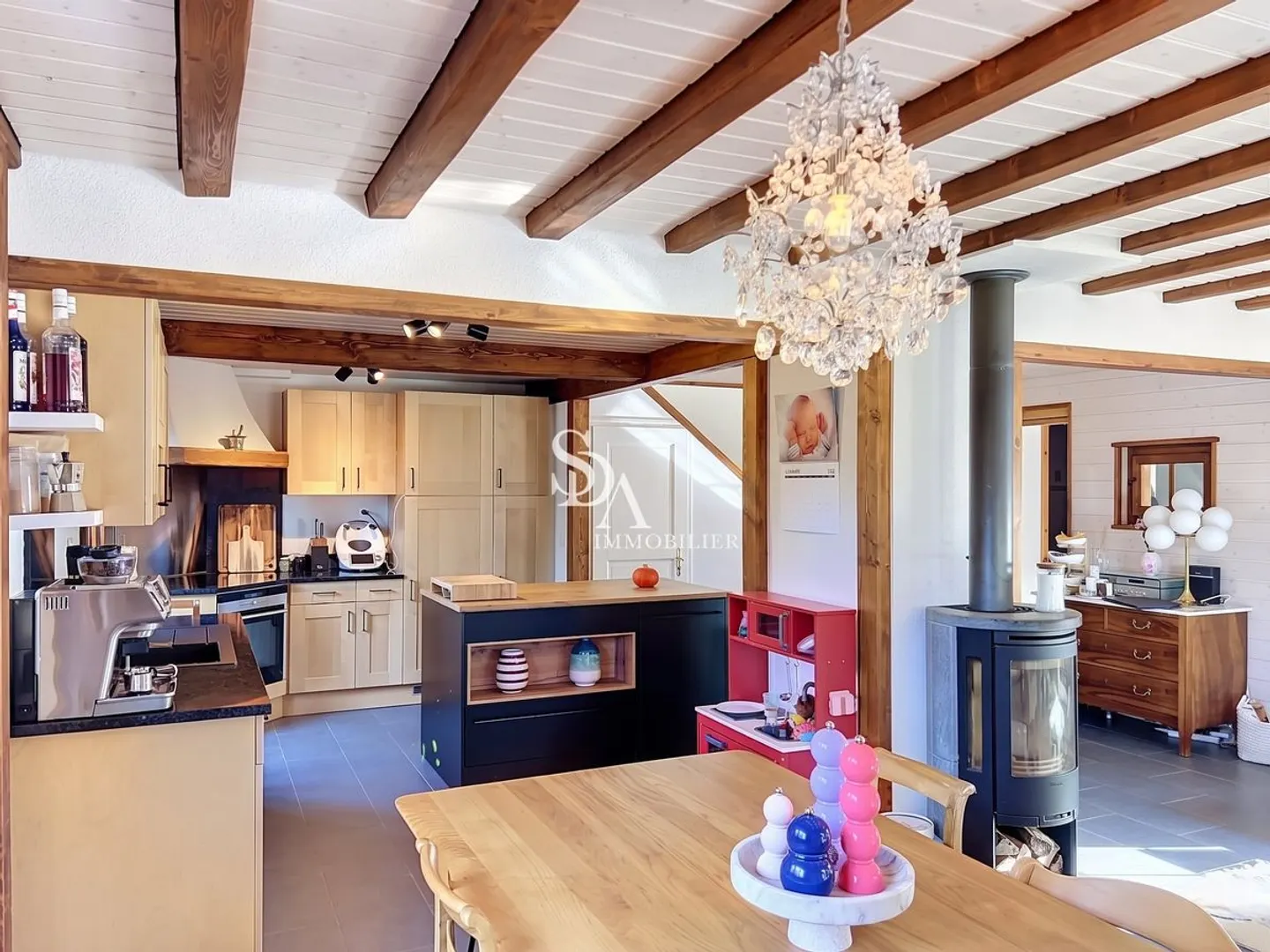 Rare et magnifique! à louer chalet familial au coeur des "Paccots"  - Photo 5 of 12
