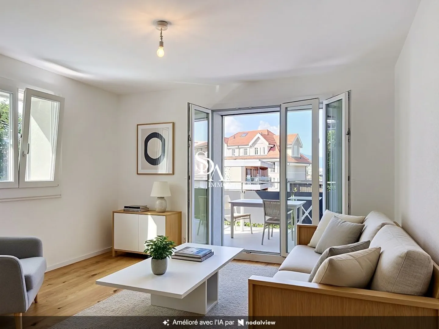 Bel appartements de 3.5 pièces avec balcon et jardin  - Photo 3 sur 9
