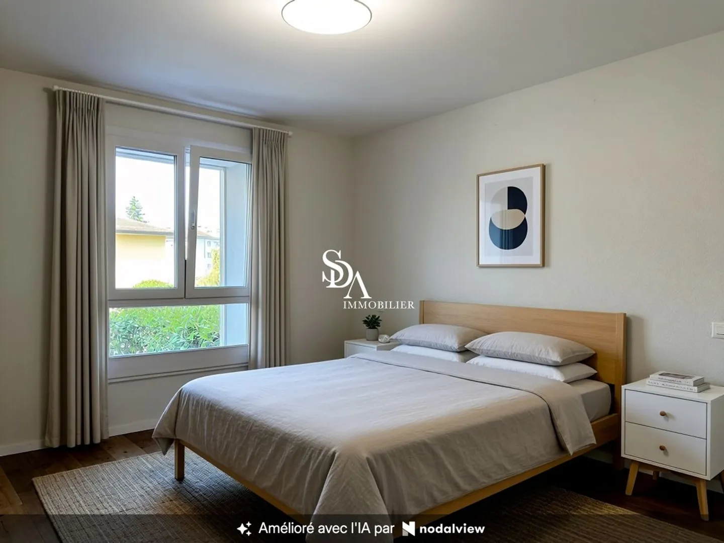 Bel appartements de 3.5 pièces avec balcon et jardin  - Photo 7 sur 9
