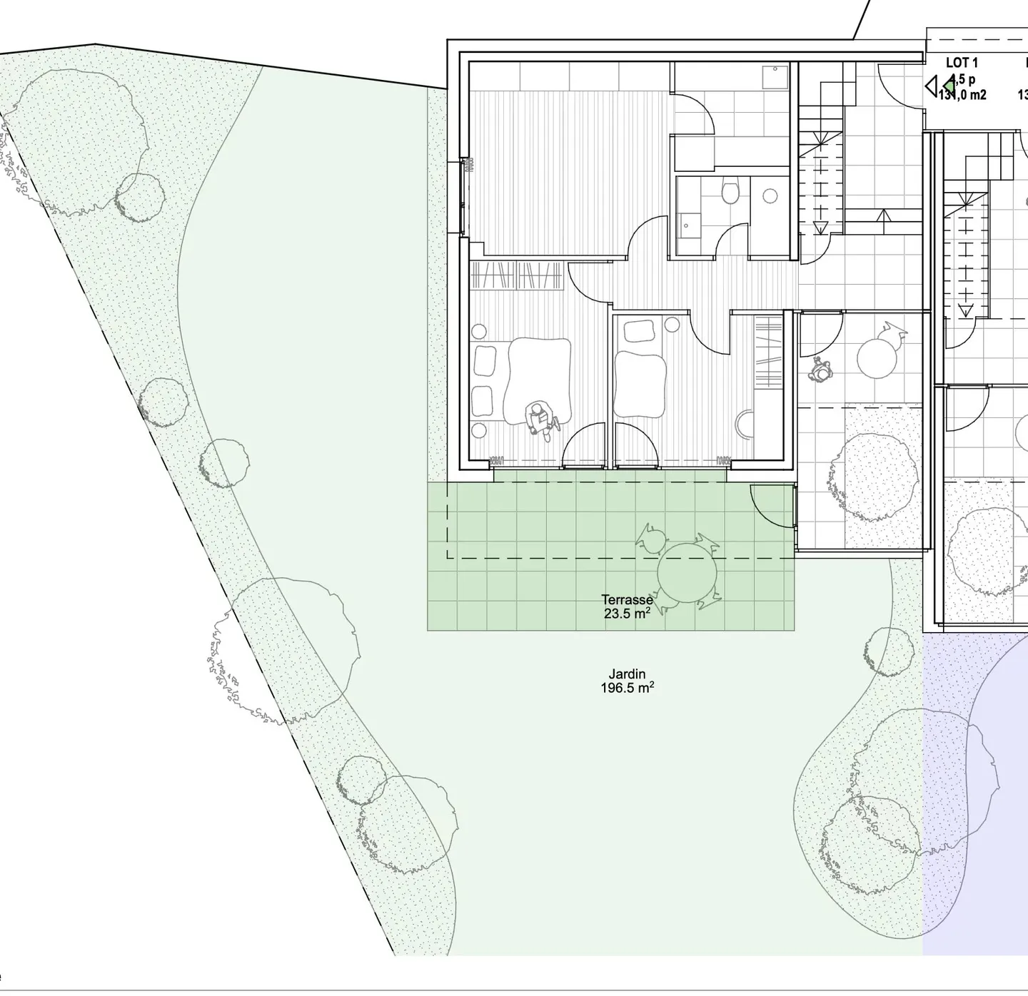 Semi-detached villa with garden and lake view - Photo 6 of 8