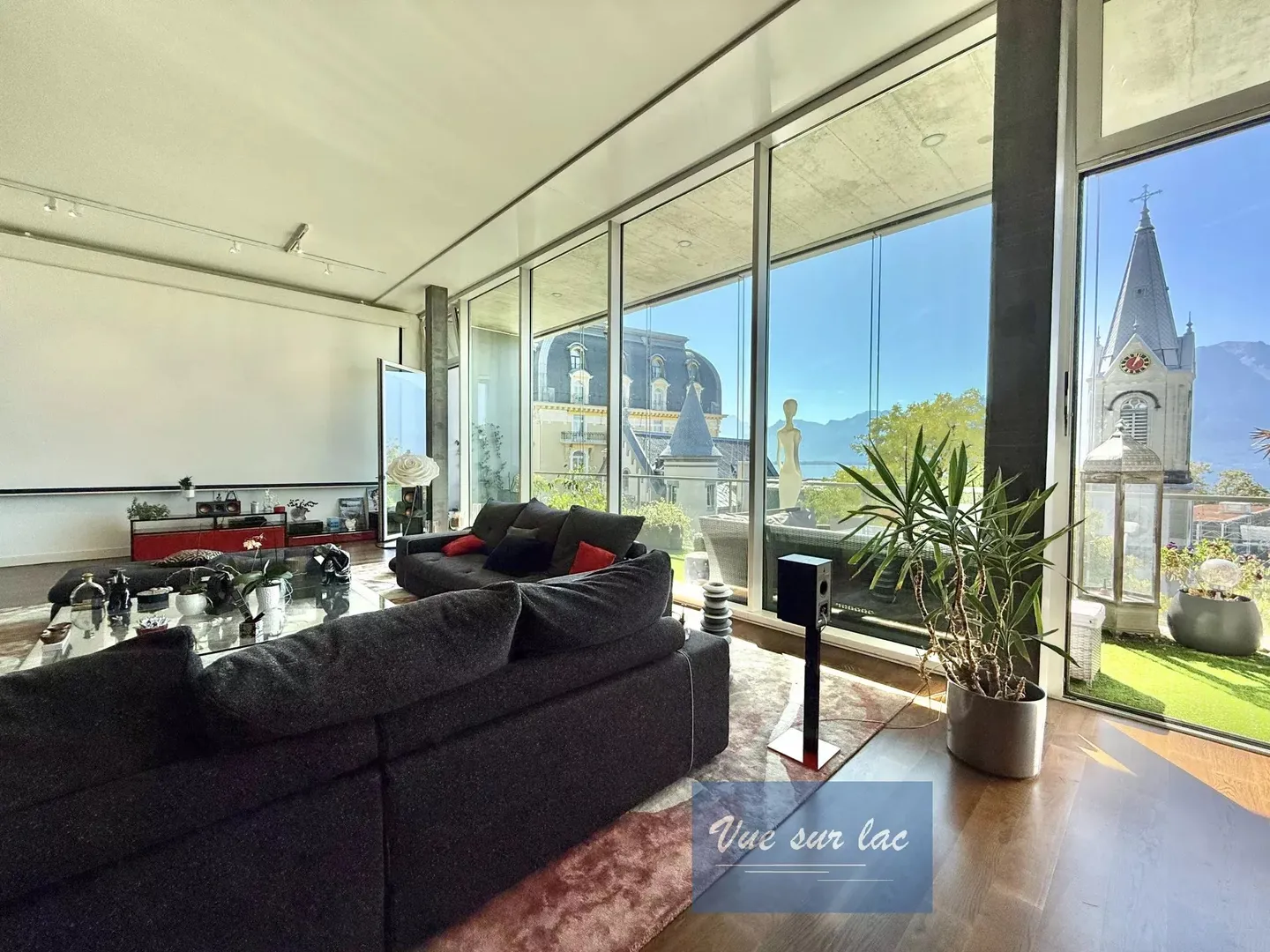 Luxuswohnung in Montreux: Beeindruckende Aussicht - Foto 11 von 13
