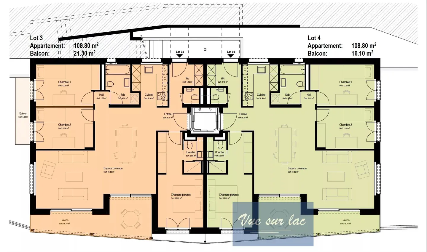 New apartments, panoramic view of the lake! - Photo 12 of 13