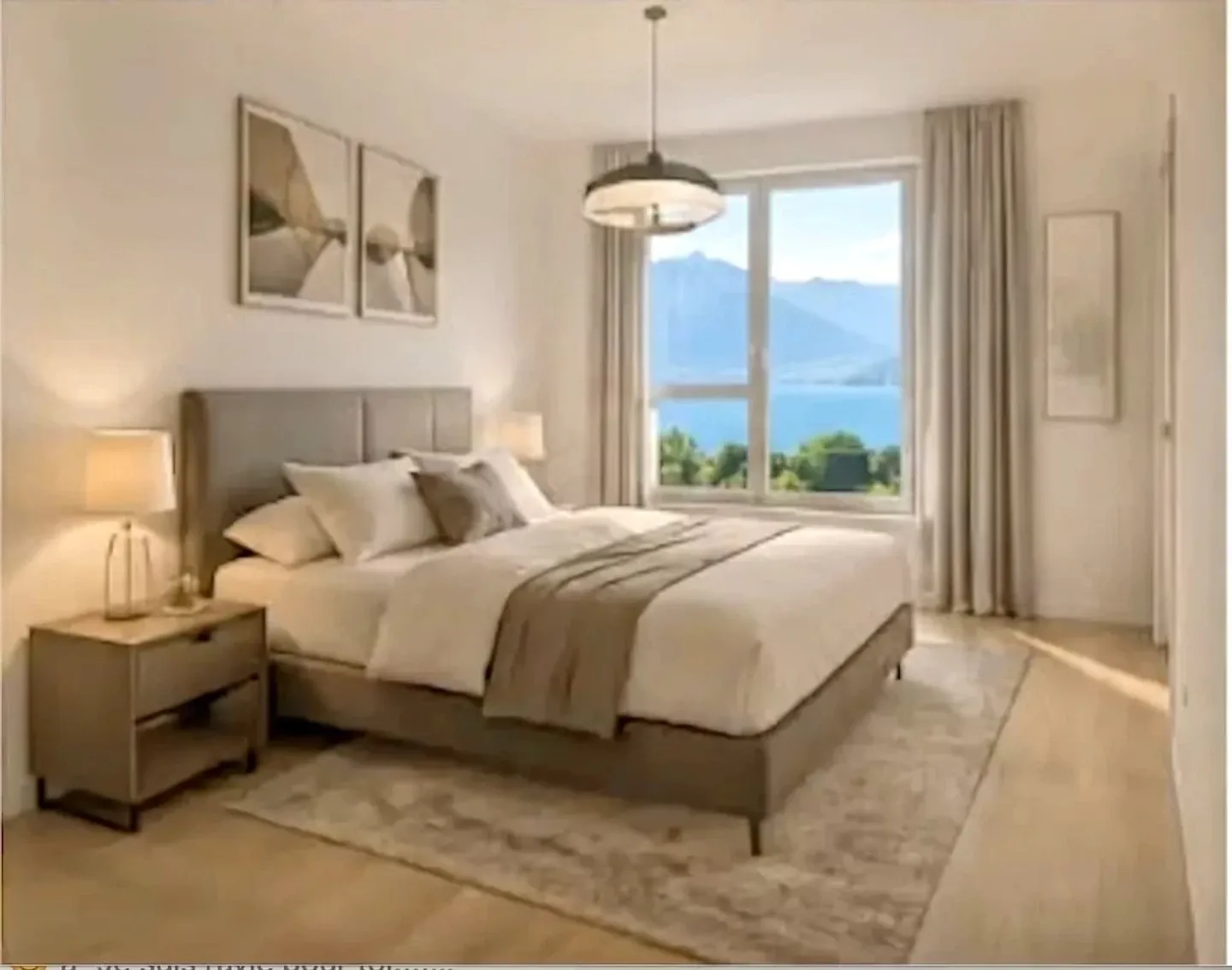 Außergewöhnliche Wohnung mit Panoramablick in Lutry - Foto 3 von 4