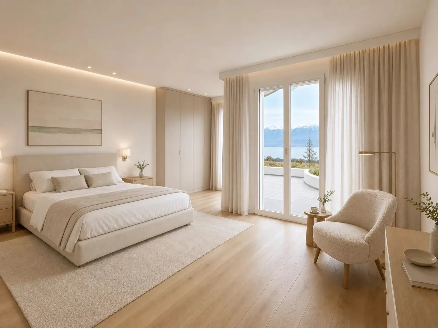 Appartement Charmant avec Vue sur le Lac - Photo 6 sur 7