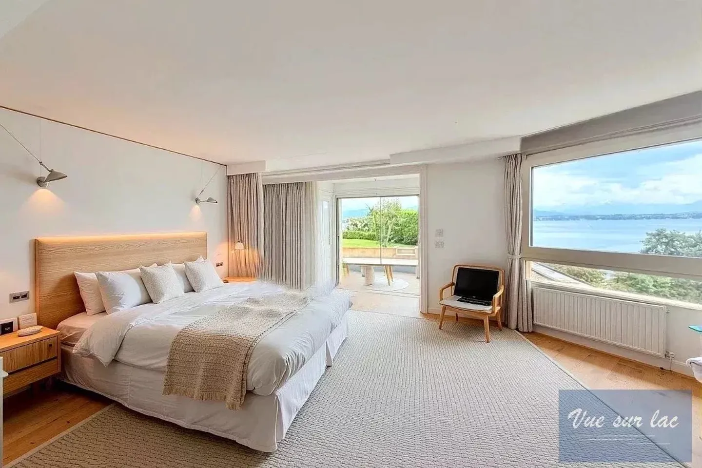 Luxus-Penthouse in Tannay, Blick auf den Genfersee und die Alpen - Foto 7 von 13