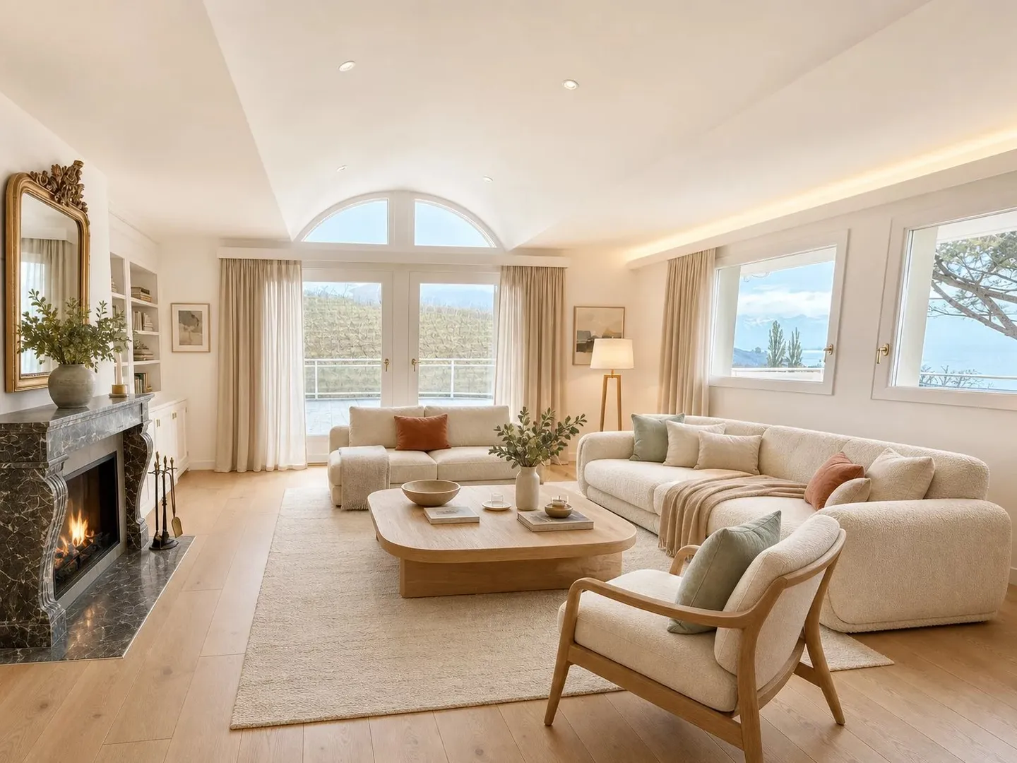 Appartement Charmant avec Vue sur le Lac - Photo 3 sur 7