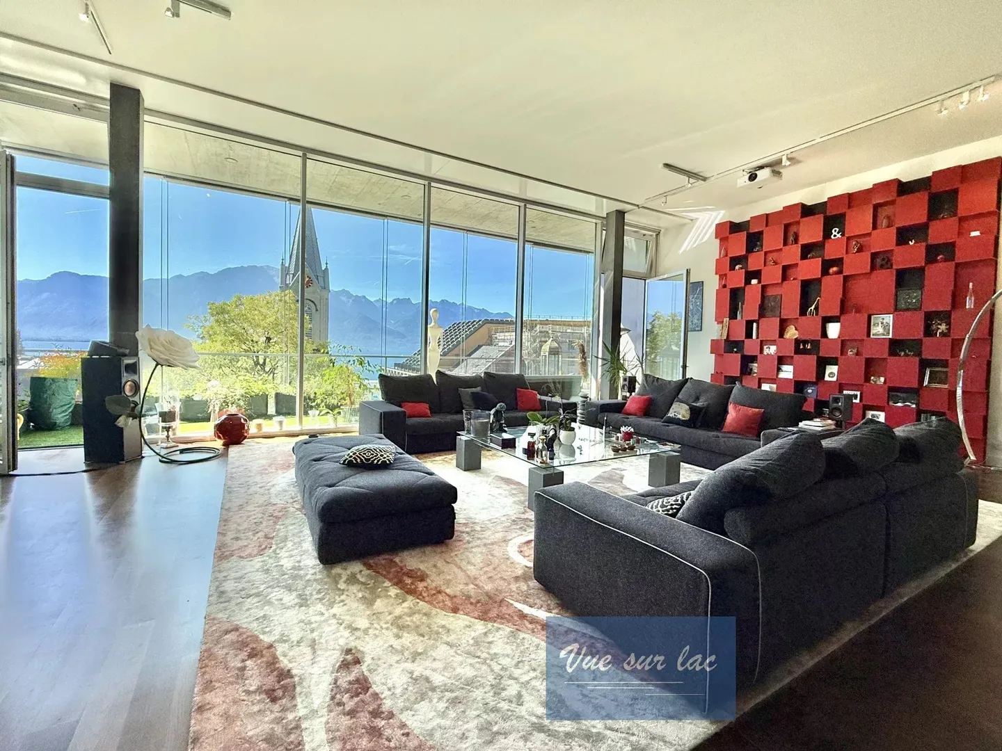Luxuswohnung in Montreux: Beeindruckende Aussicht - Foto 1 von 13