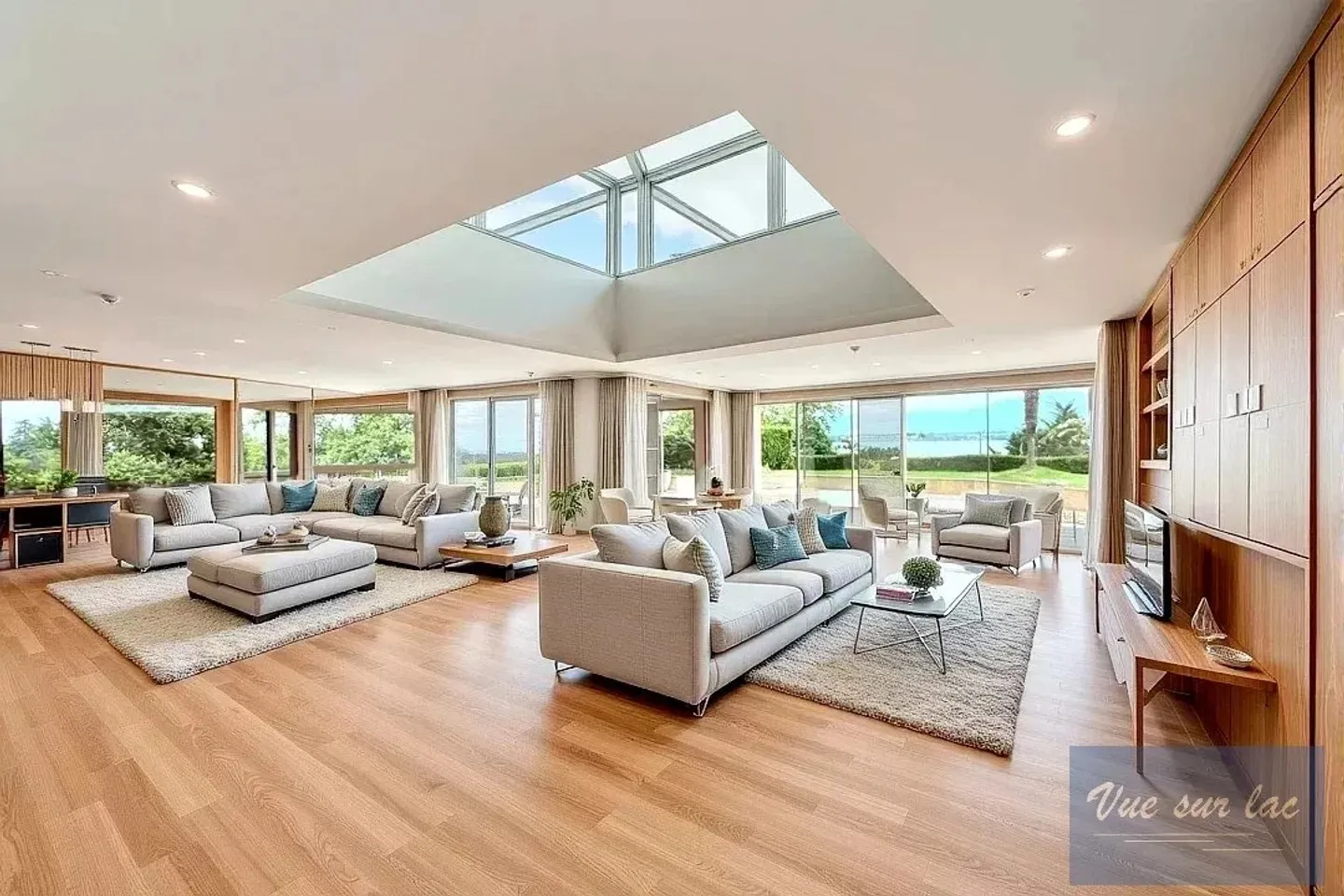 Luxus-Penthouse in Tannay, Blick auf den Genfersee und die Alpen - Foto 1 von 13