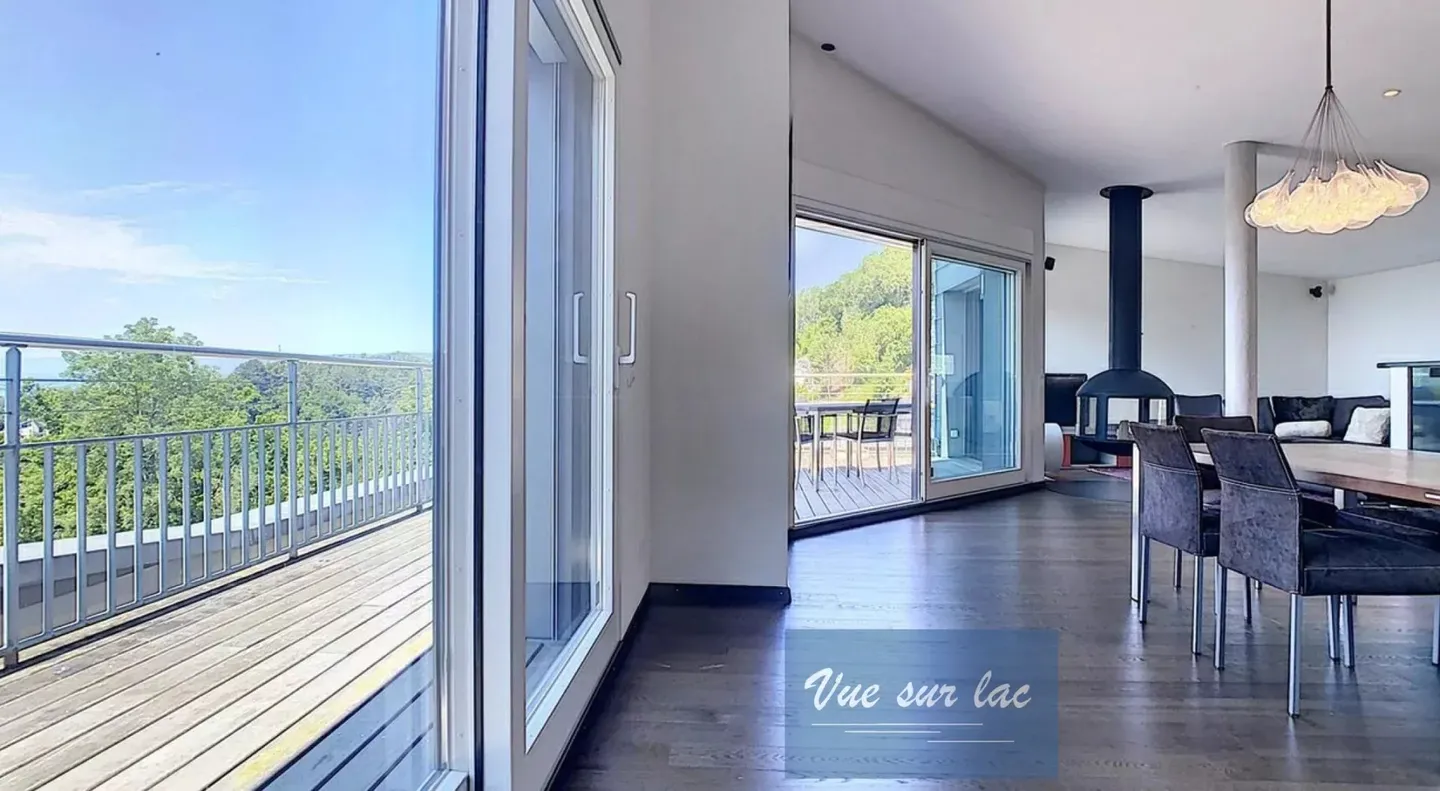 Modern penthouse in Lutry with panoramic view - Photo 4 of 13