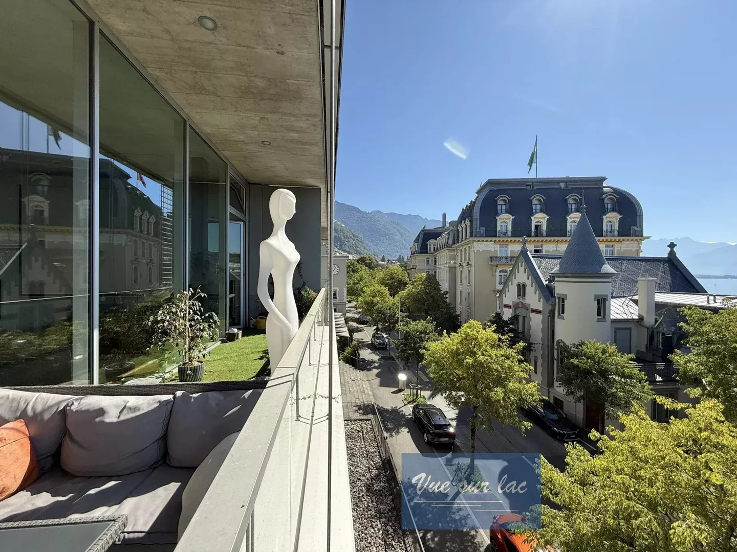 Luxuswohnung in Montreux: Beeindruckende Aussicht - Foto 13 von 13