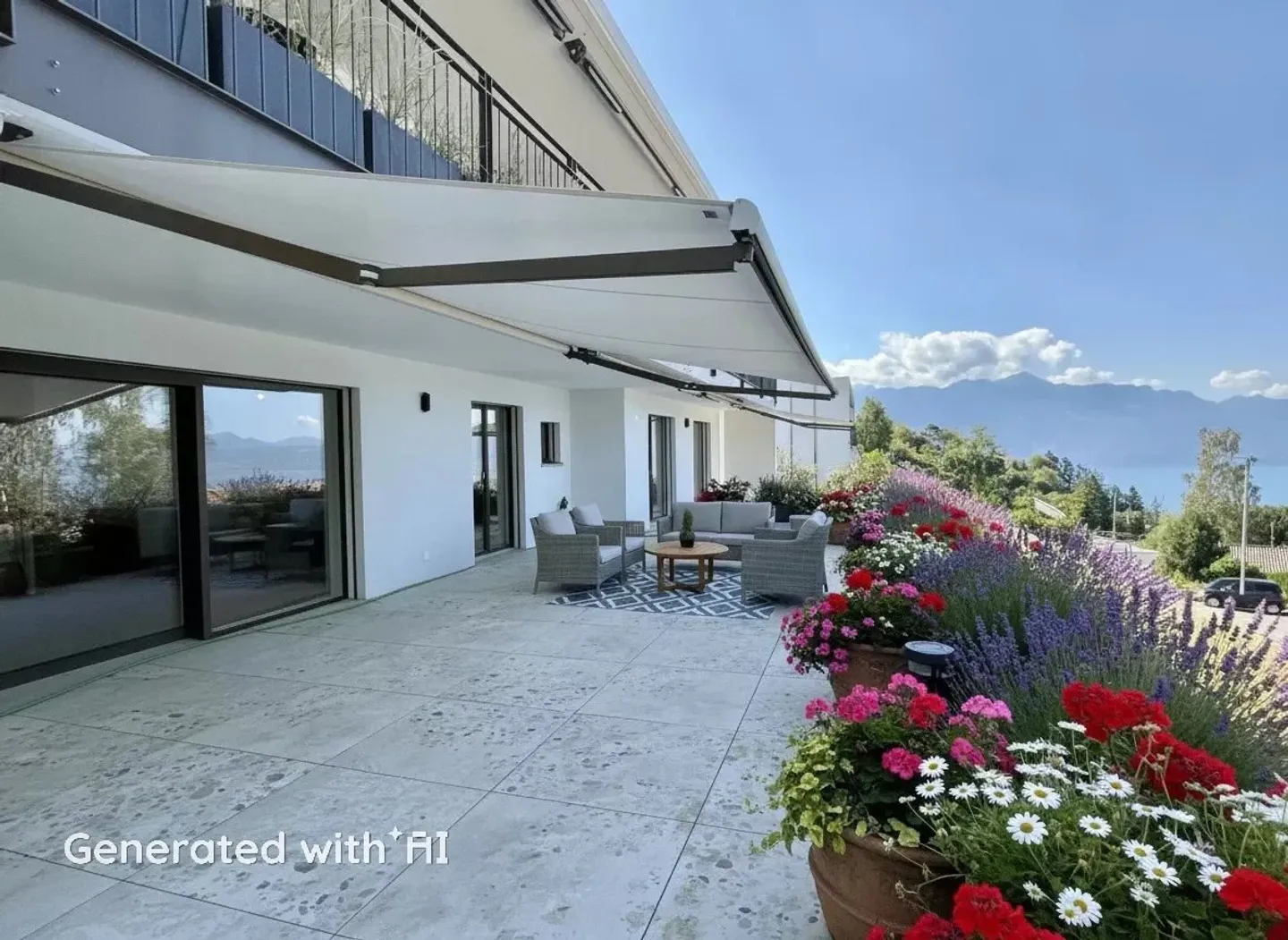 Appartement moderne avec vue sur lac - Photo 1 sur 13