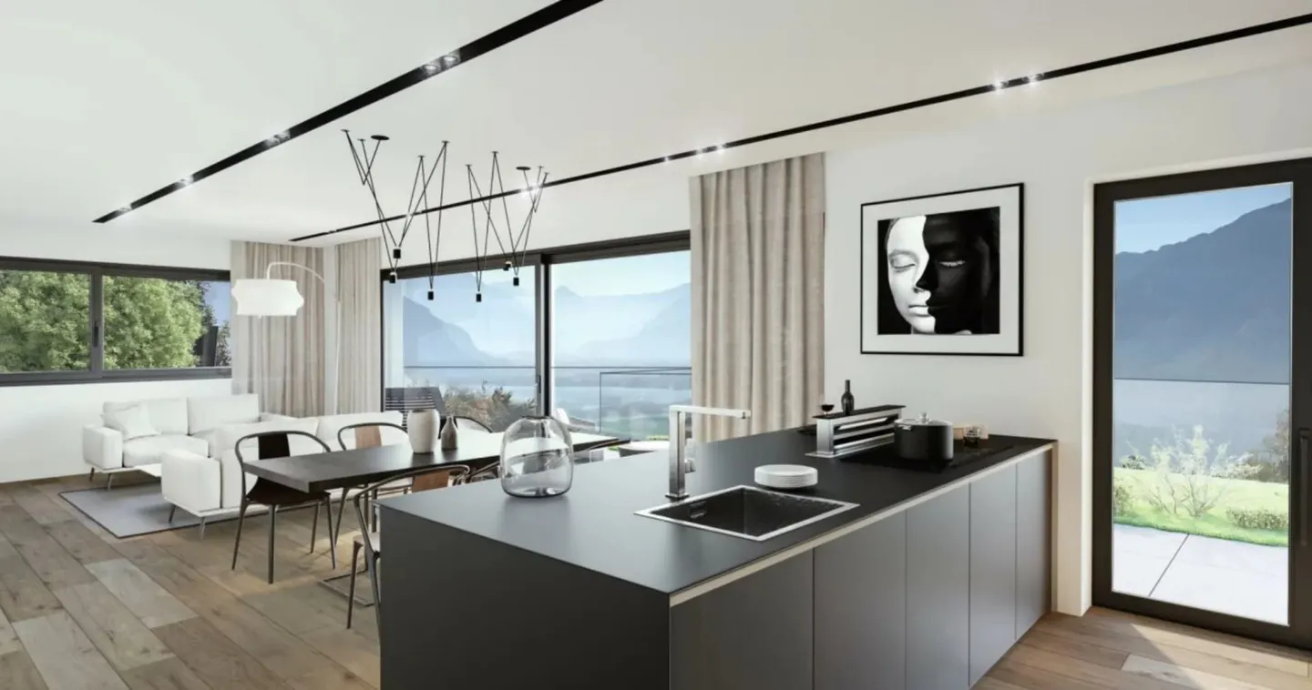 Nuovo appartamento al piano terra con vista lago mozzafiato - Foto 11 di 13