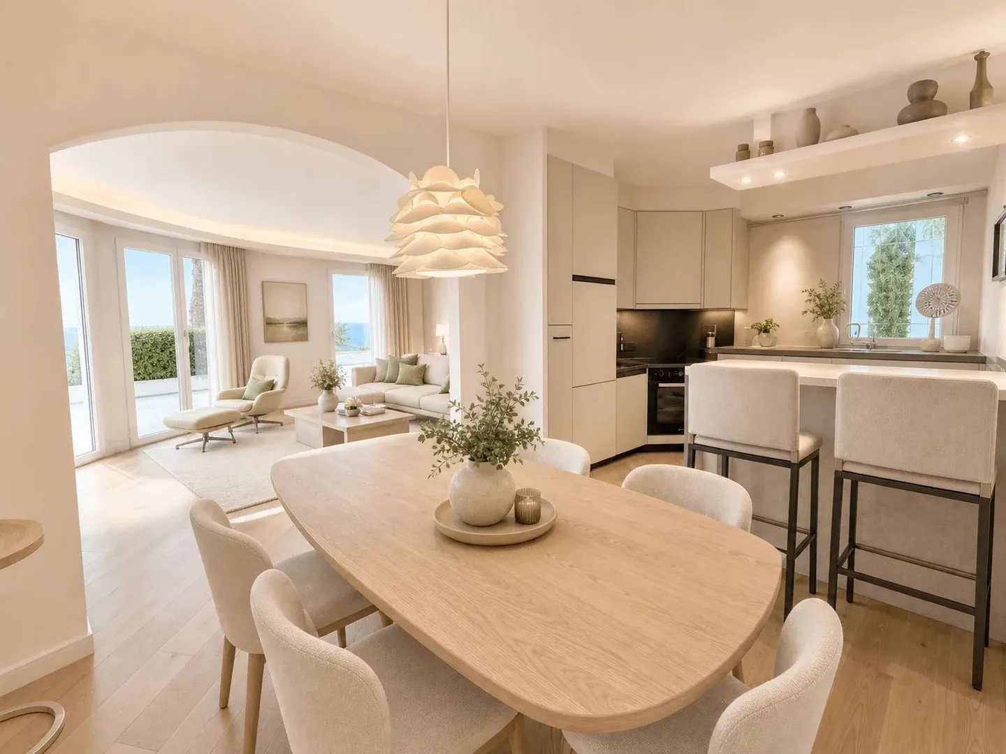 Appartement Charmant avec Vue sur le Lac - Photo 4 sur 7