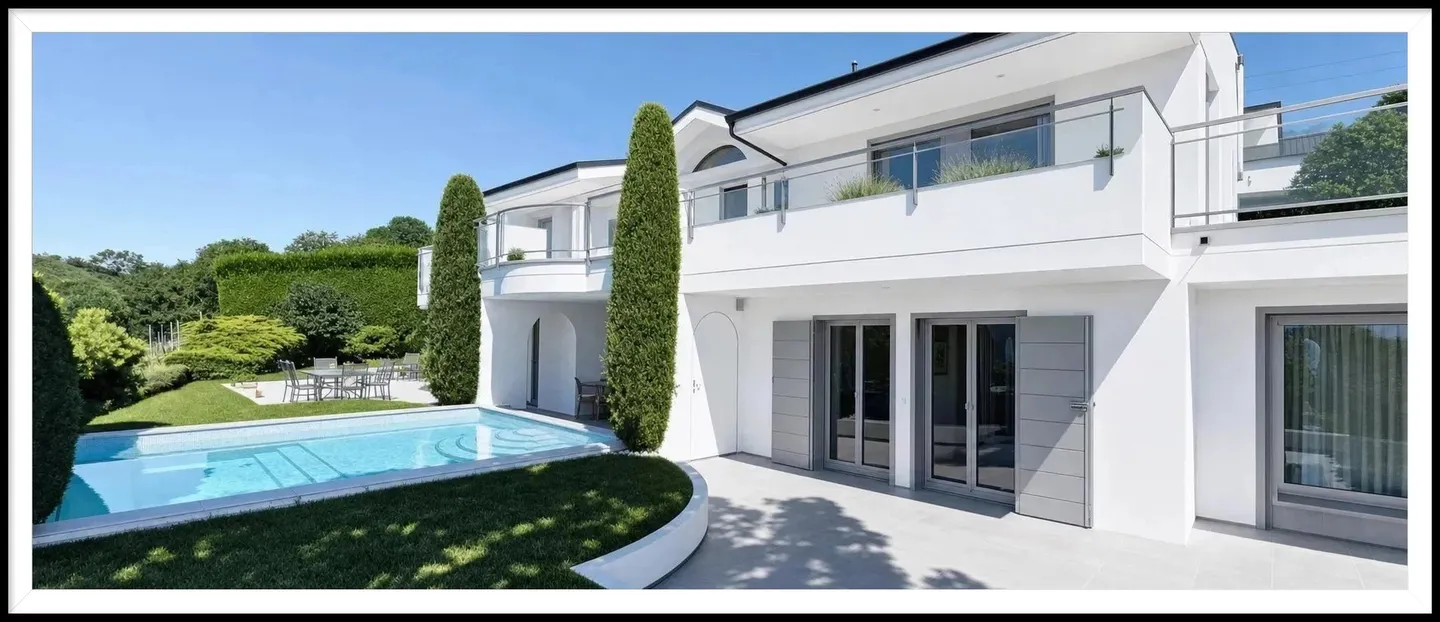 Appartement d'exception avec vue panoramique à Lutry - Foto 1 di 8