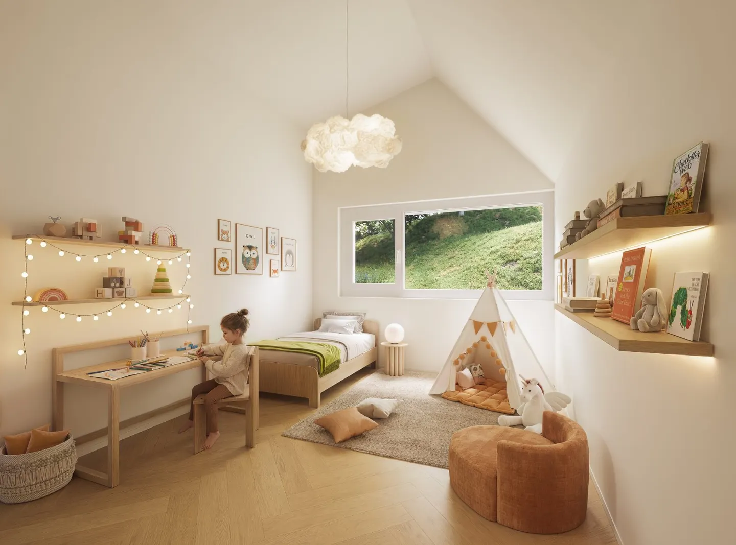New 4.5-room villa with garden and lake view in Hauterive - Photo 8 of 8