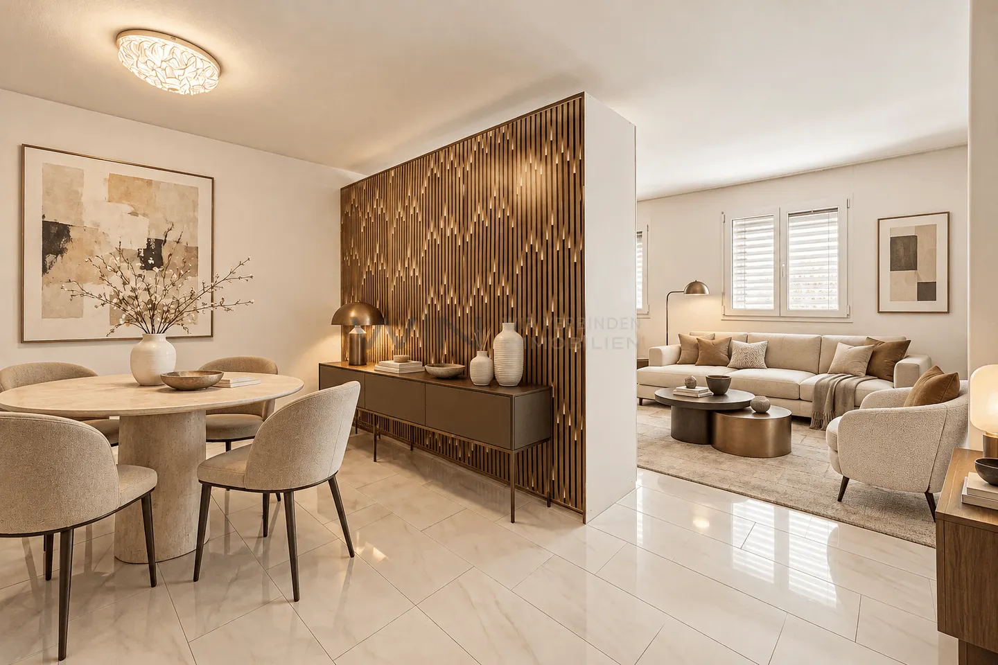 Geräumige moderne Wohnung - Foto 3 von 9
