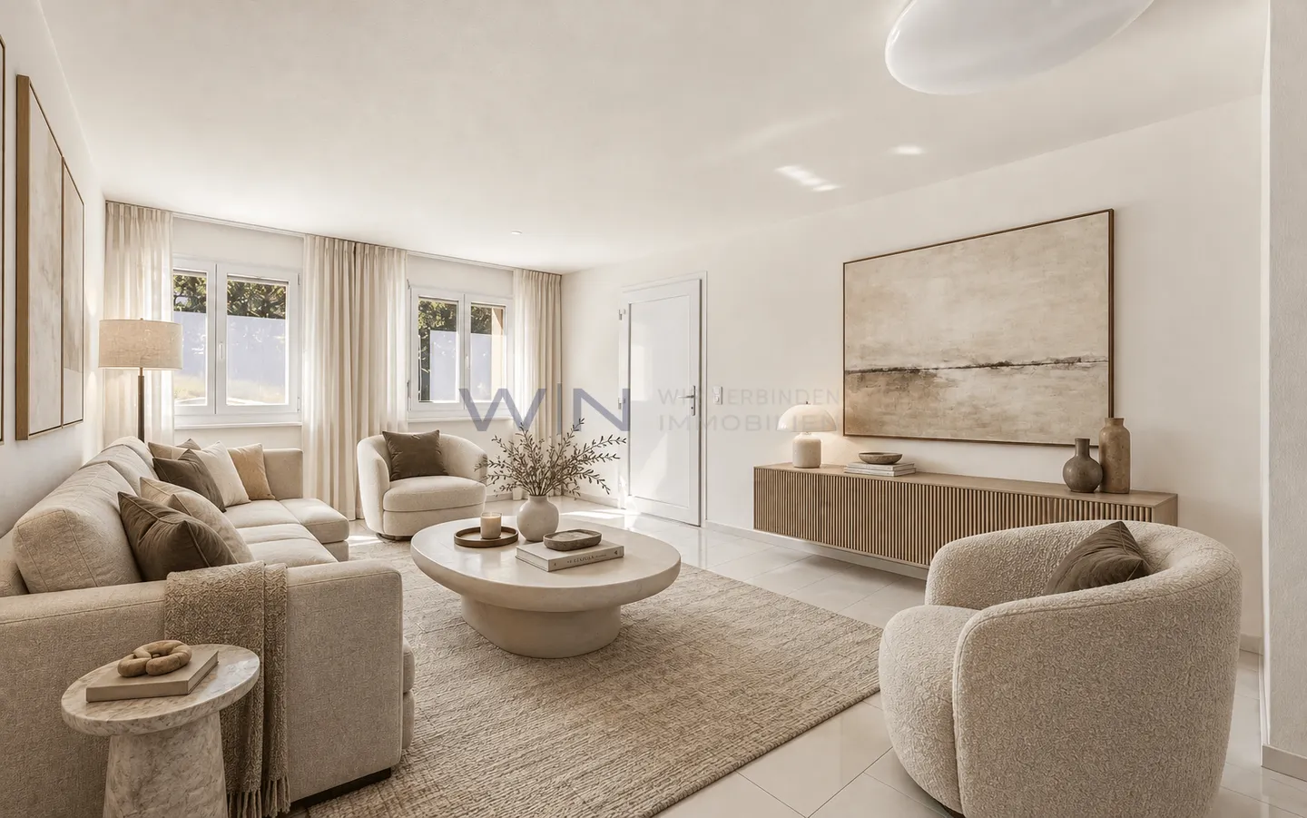 Geräumige moderne Wohnung - Foto 8 von 9