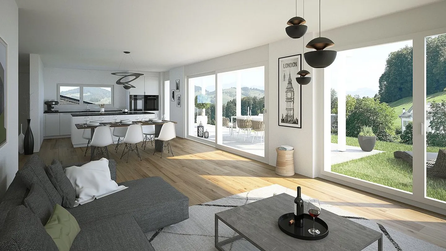 Newly Built Single-Family Home with a View of the Säntis - Photo 3 of 9