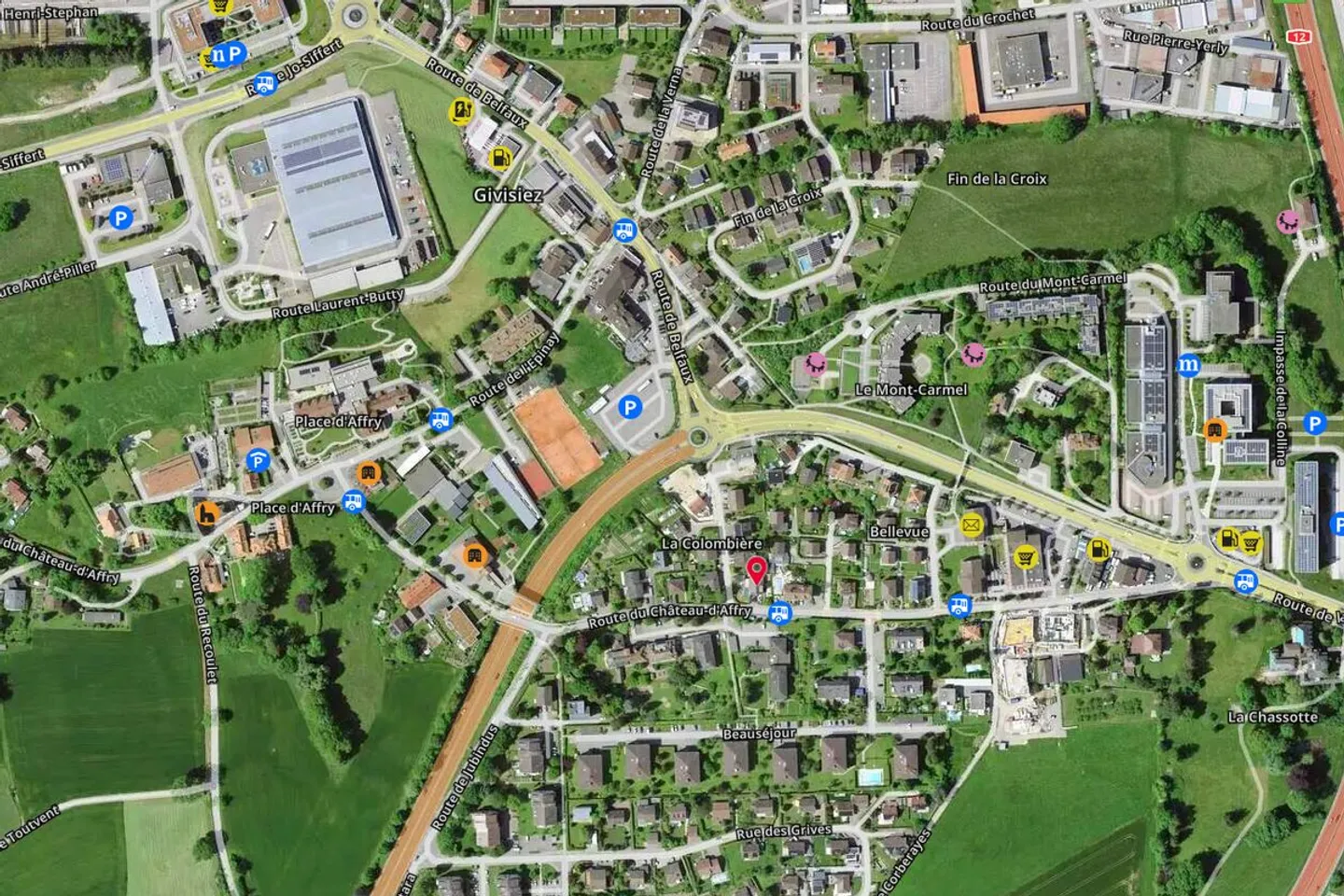 Nouveau sur le marché: 3,5 p rénové au charme unique, véranda et jardin exclusif - à Givisiez - Photo 13 sur 13