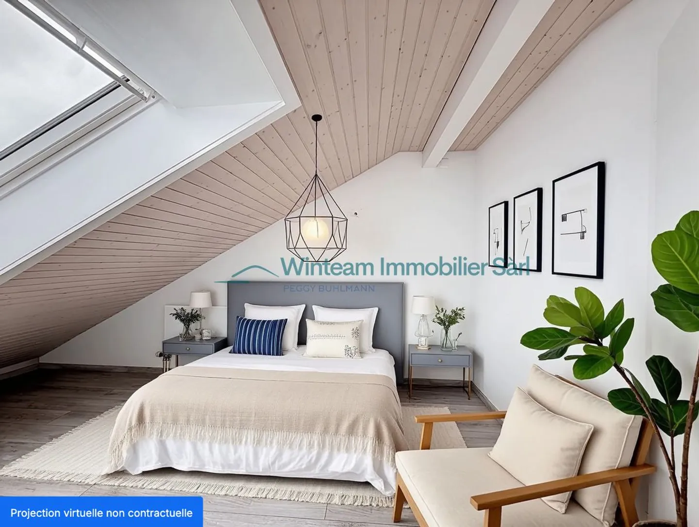 Vivez grand! Duplex lumineux 5,5 pièces avec vaste terrasse à Matran - Photo 7 sur 11