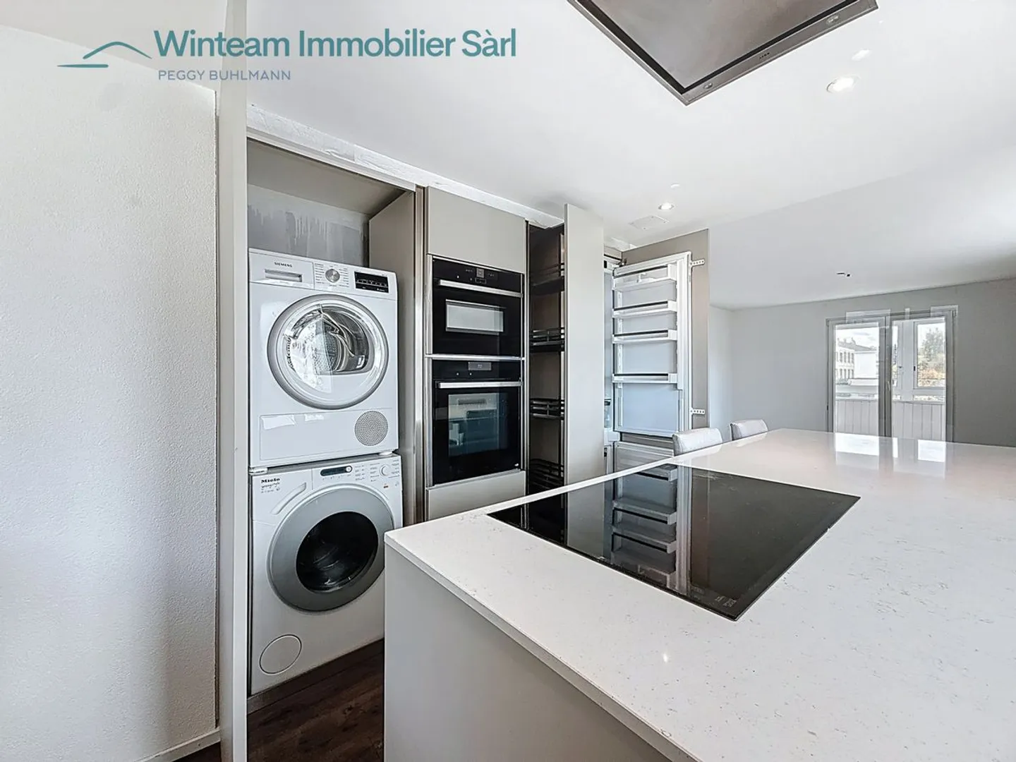 New on the market: renovated 3.5 rooms with unique charm, veranda and exclusive garden - in Givisiez - Photo 7 of 13