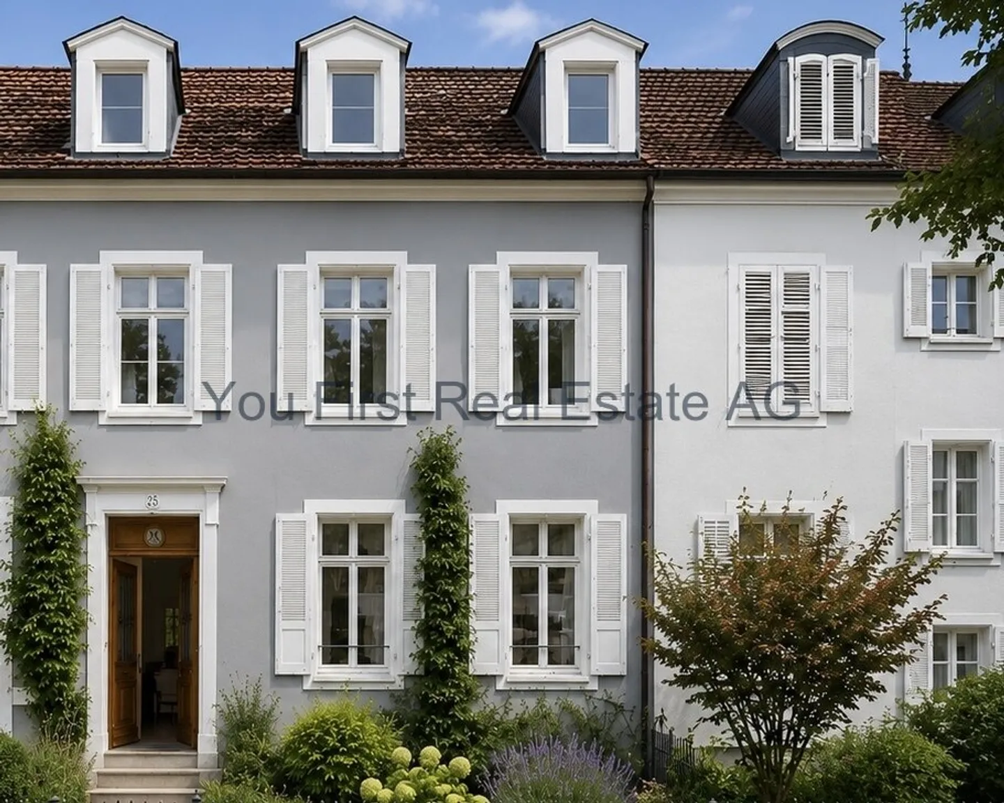 Ein besonderes Stück Basel  Stadthaus mit Garten im Gellert - Foto 1 von 12
