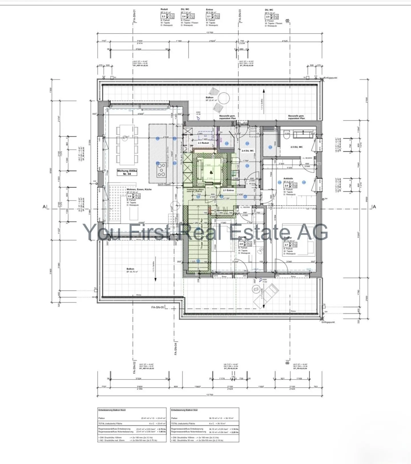 Newly built 3.5-room penthouse apartment with spacious wrap-around terrace - Photo 10 of 11