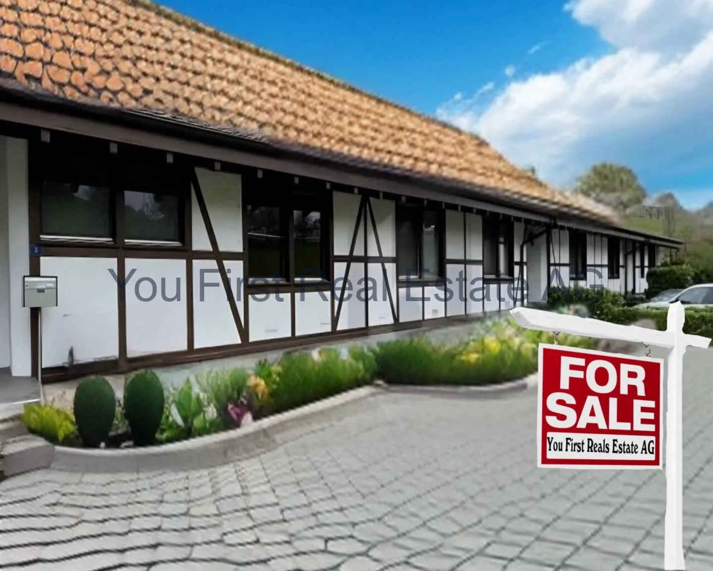 Gewerbeimmobilie mit Wohnraum - Foto 1 von 3