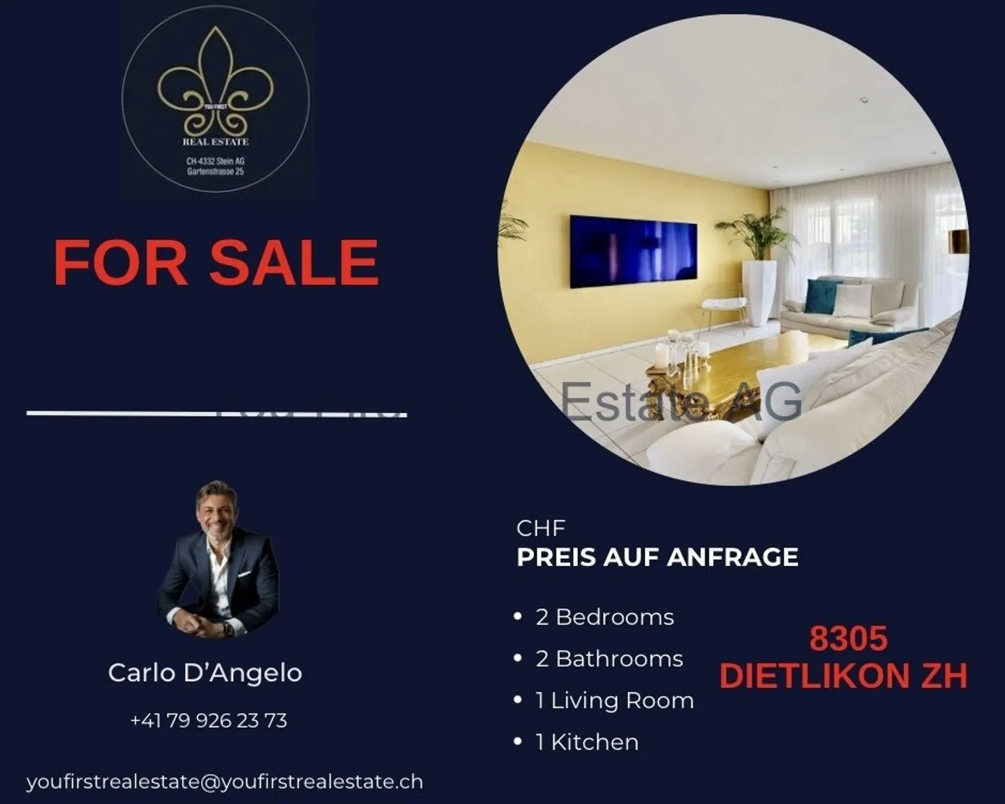 Elegantes Apartment mit Fernblick - Foto 1 von 12