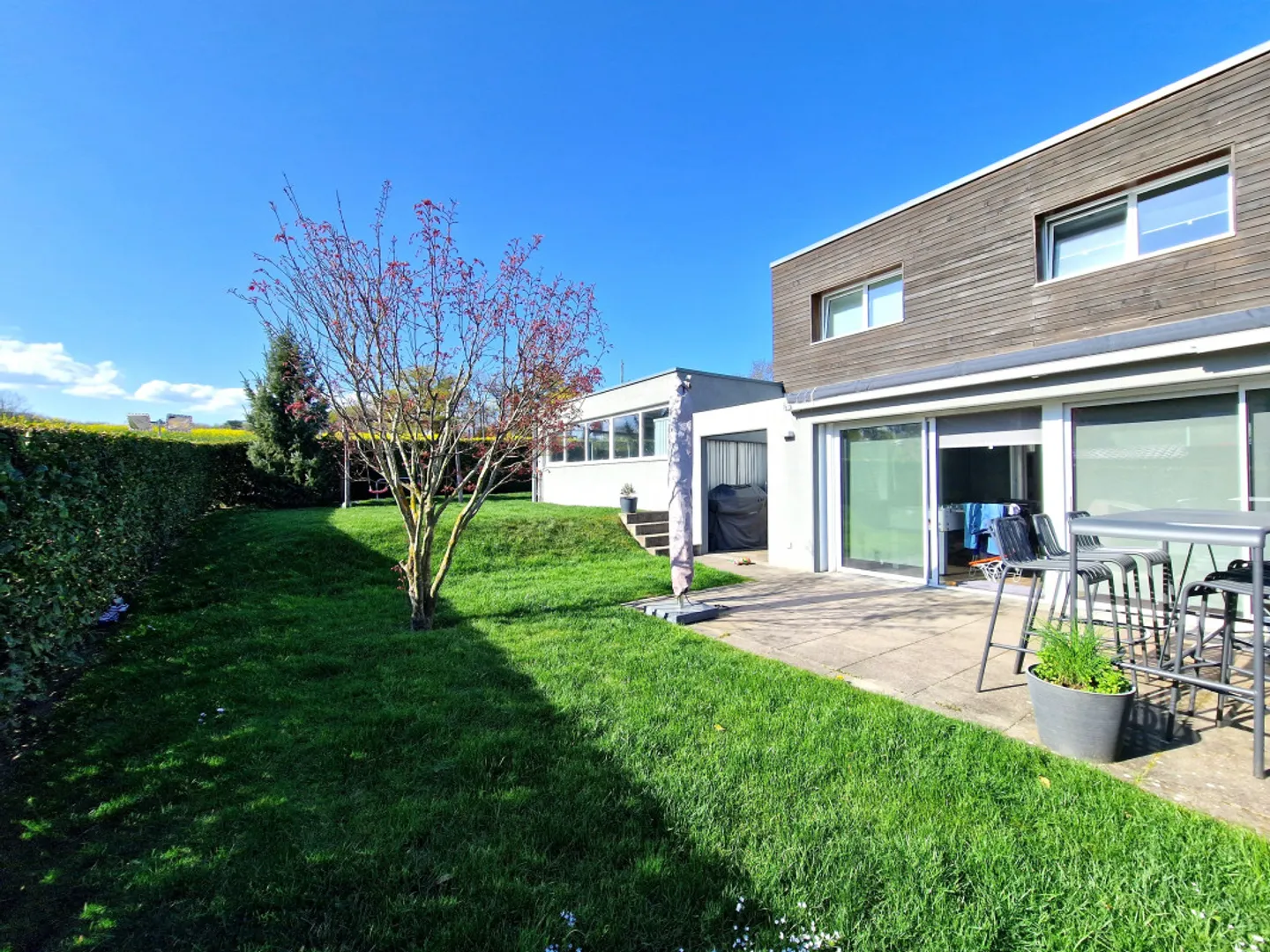 La villa contemporanea con vista montagne, Bellevue, esclusiva Abby Bryand - Foto 5 di 13