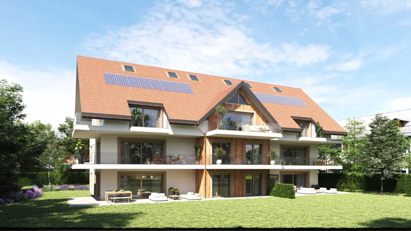 En exclusivité: Luxueux Appartement neuf dans immeuble de standing / Gland - Foto 1 von 5