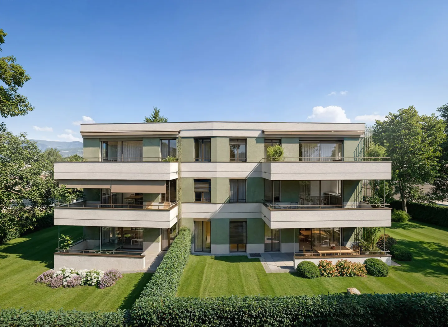 Contemporary apartment &amp; its pleasant private garden - Photo 2 of 4