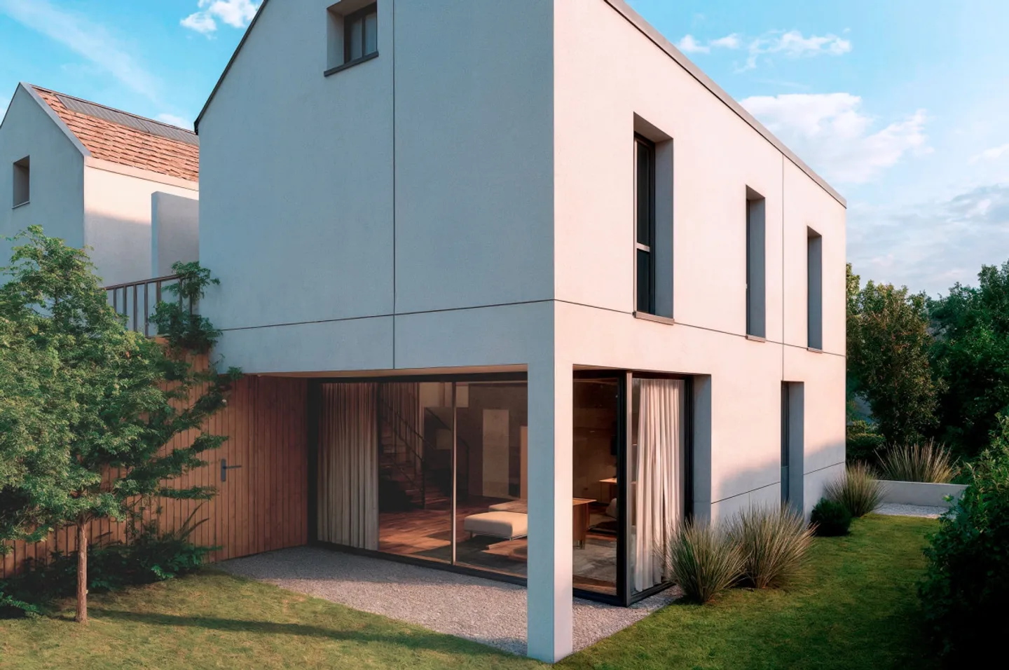 Zeitgenössische Villa C, Chavannes des Bois, Abby Bryand Immobilien - Foto 6 von 8