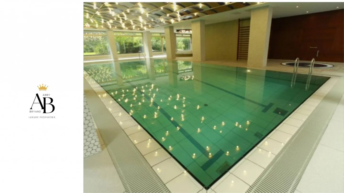 Elégant Appartement vue lac, résidence de luxe avec piscine intérieure &amp; jacuzzi - Foto 9 di 10