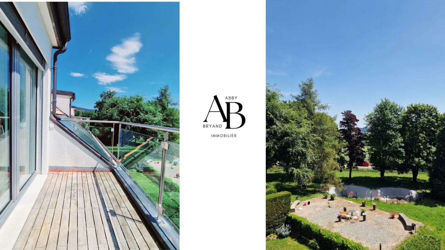 Abby bryand immobilier présente en exclusivité : Duplex Blue Lake /Arzier - Photo 5 sur 13