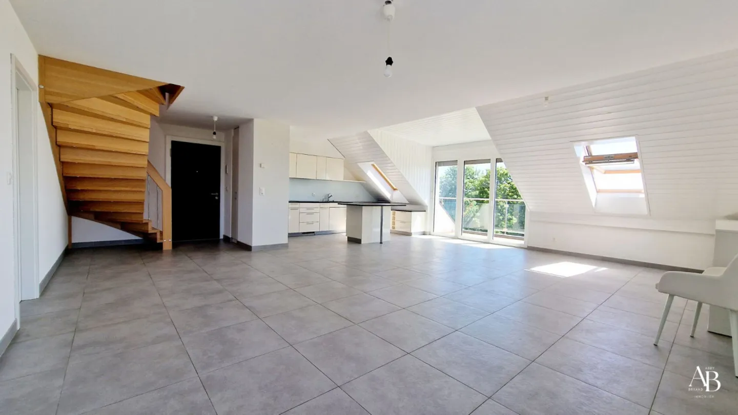 Abby bryand immobilier présente en exclusivité : Duplex Blue Lake /Arzier - Photo 3 sur 13