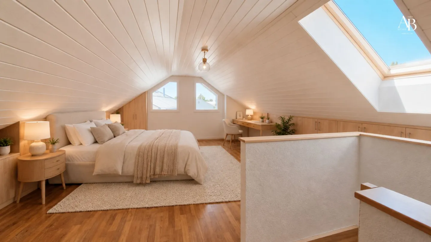 En exclusivité, Duplex vue lac et Mont-Blanc, centre Village à Arzier - Foto 6 von 13