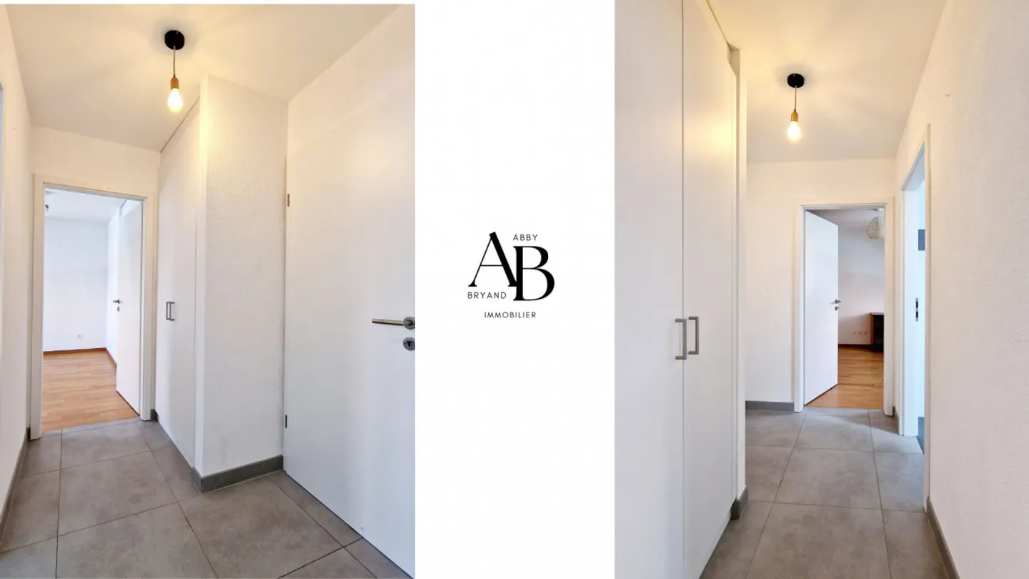 En exclusivité, Duplex vue lac et Mont-Blanc, centre Village à Arzier - Foto 8 von 13