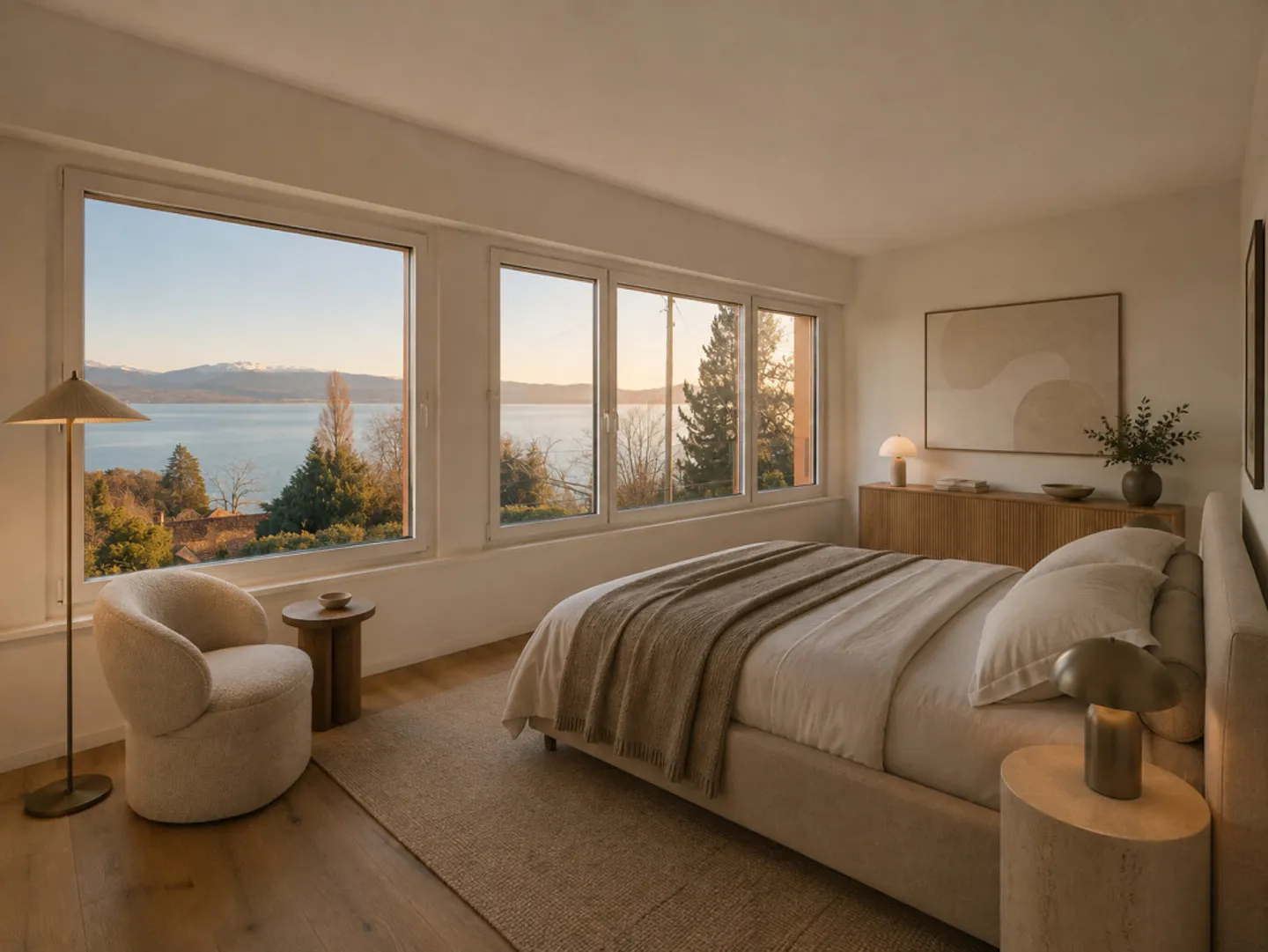 Exklusiv, Abby Bryand Immobilien: Wunderbares Haus mit Seeblick in Buchillon - Foto 3 von 5