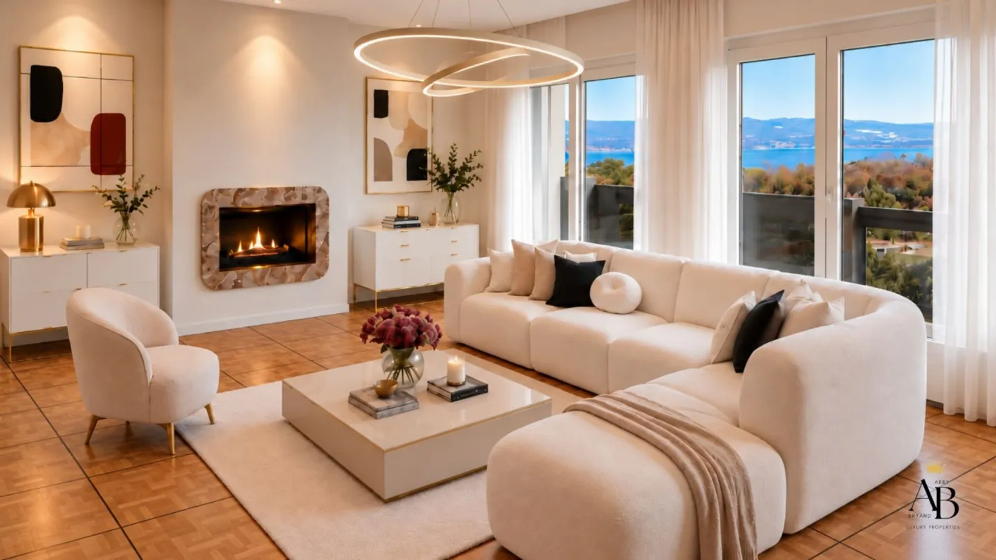Elegant Apartment with Lake View, Luxury Residence with Indoor Pool & Jacuzzi - Photo 6 of 13
