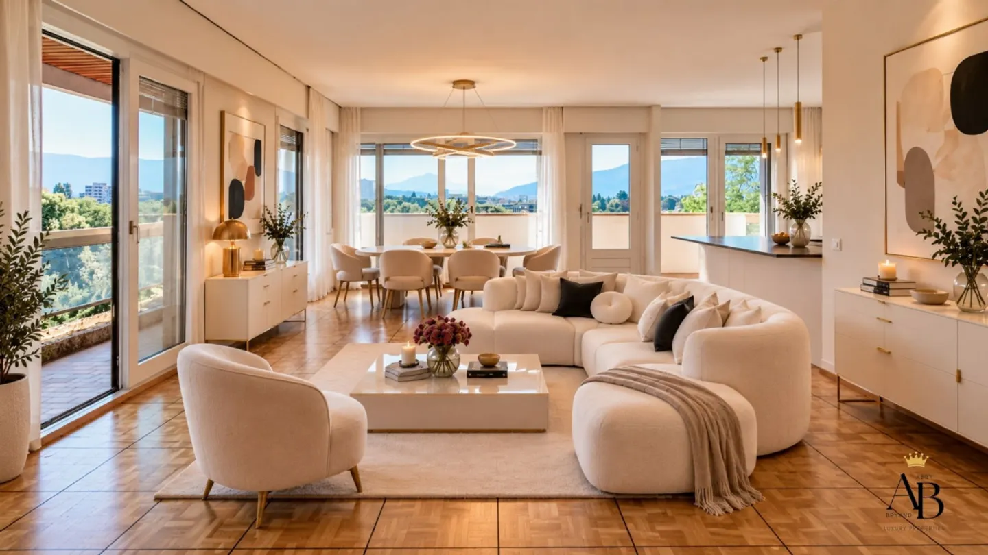Elegant Apartment with Lake View, Luxury Residence with Indoor Pool & Jacuzzi - Photo 3 of 13
