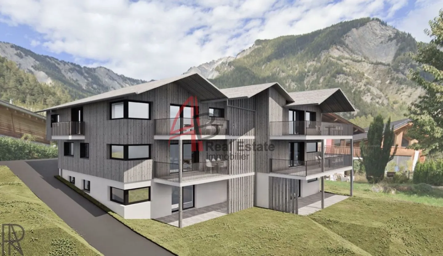 VAL DE BAGNES (Cries) 4.5 room apartment of 121 m2 + large terrace of 25 m2 - Photo 2 of 7