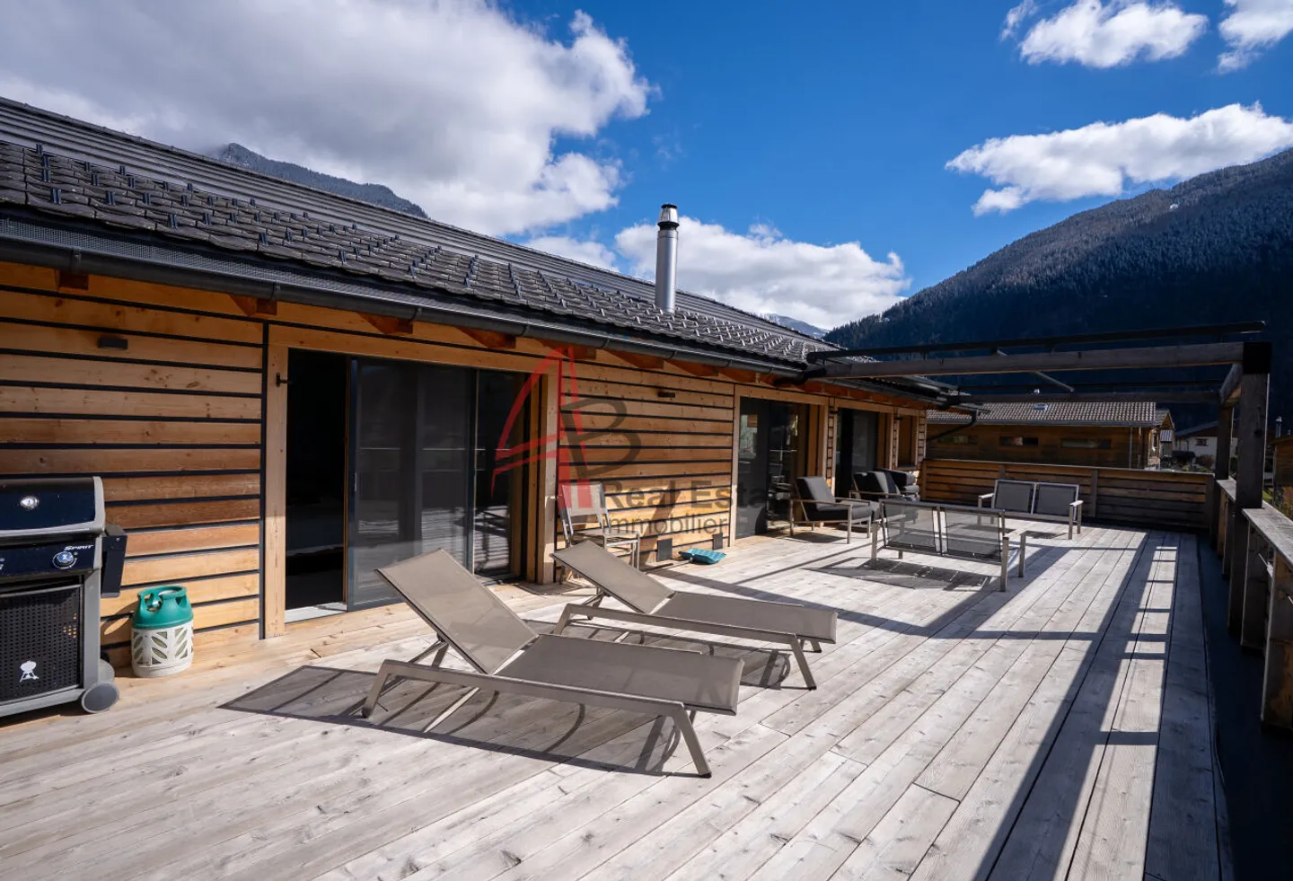 VOLLÈGES (Val de Bagnes) proche de VERBIER Magnifique villa contemporaine avec piscine et vue panoramique  - Photo 4 of 12