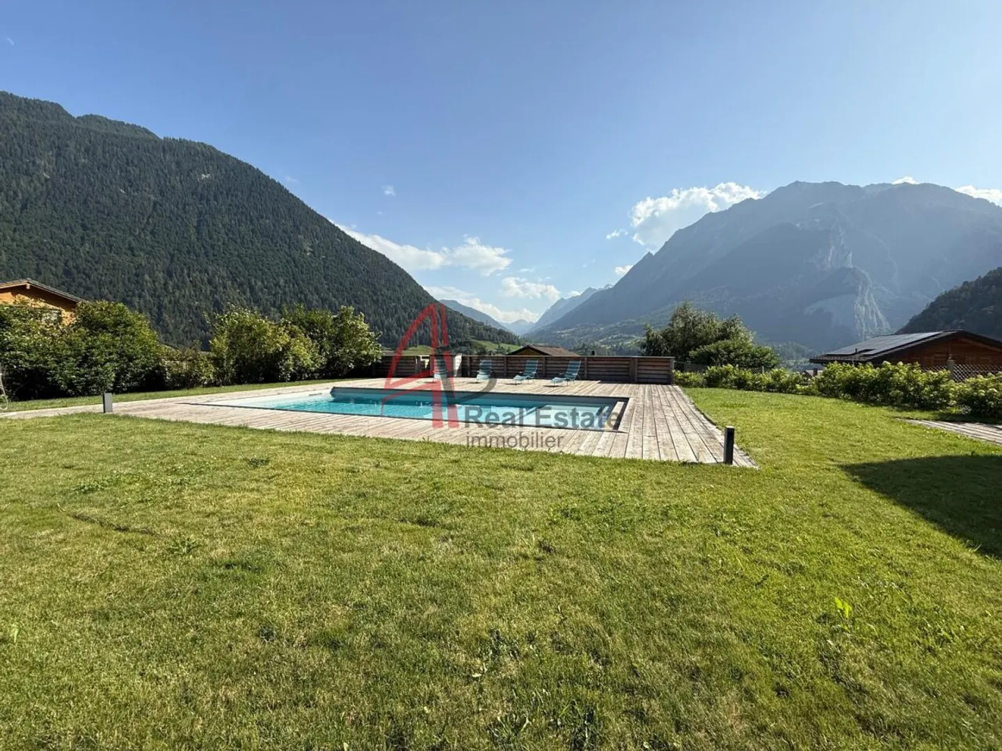 VOLLÈGES (Val de Bagnes) proche de VERBIER Magnifique villa contemporaine avec piscine et vue panoramique  - Photo 10 of 12